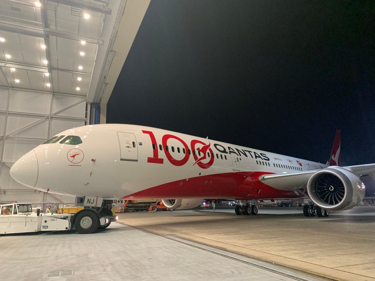 Qantas Celebrates 100 Years. – SkyMarks Models