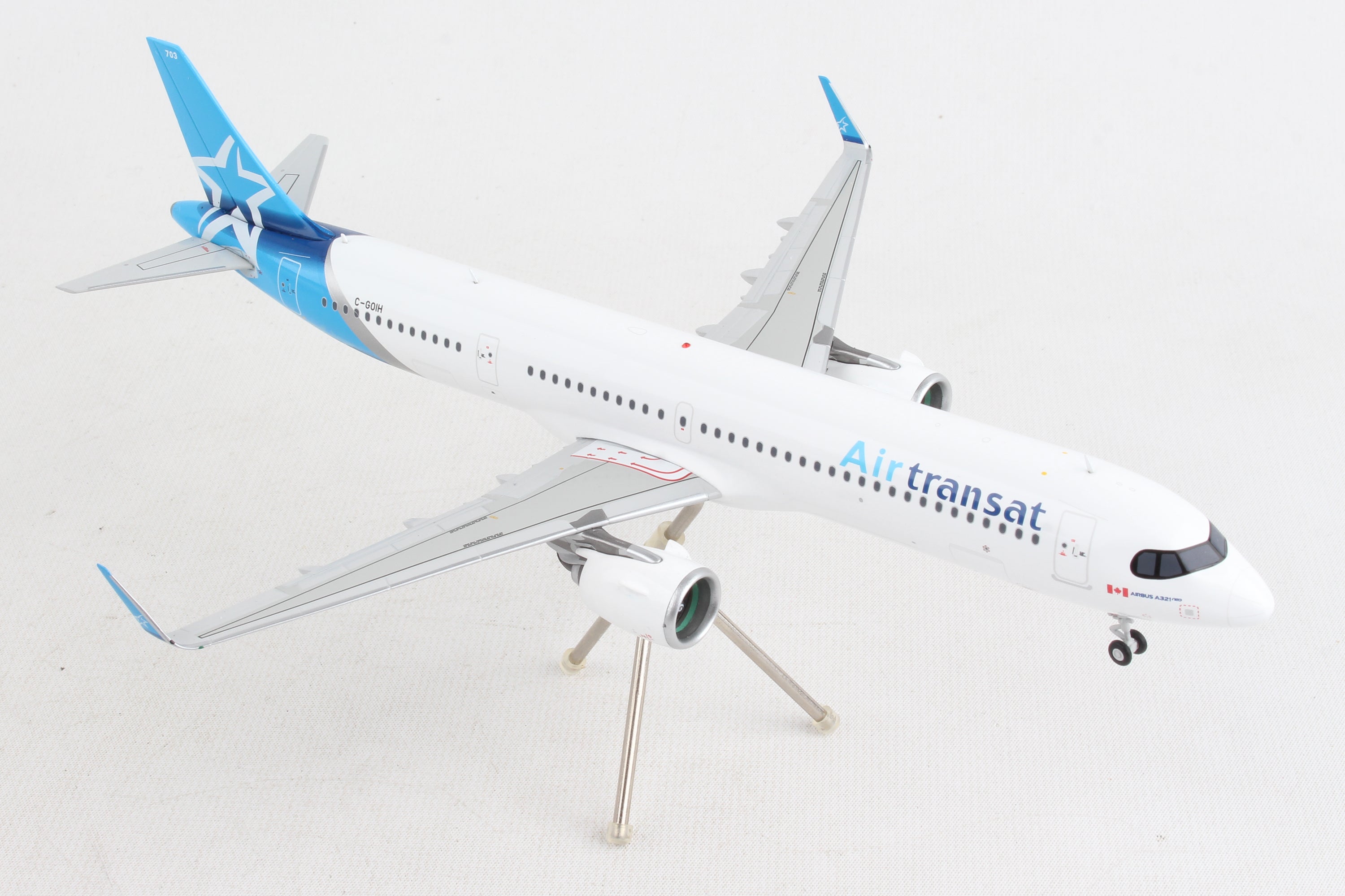 G2TSC936 GEMINI AIR TRANSAT A321NEO 1/200 REG#C-GOIH – SkyMarks Models
