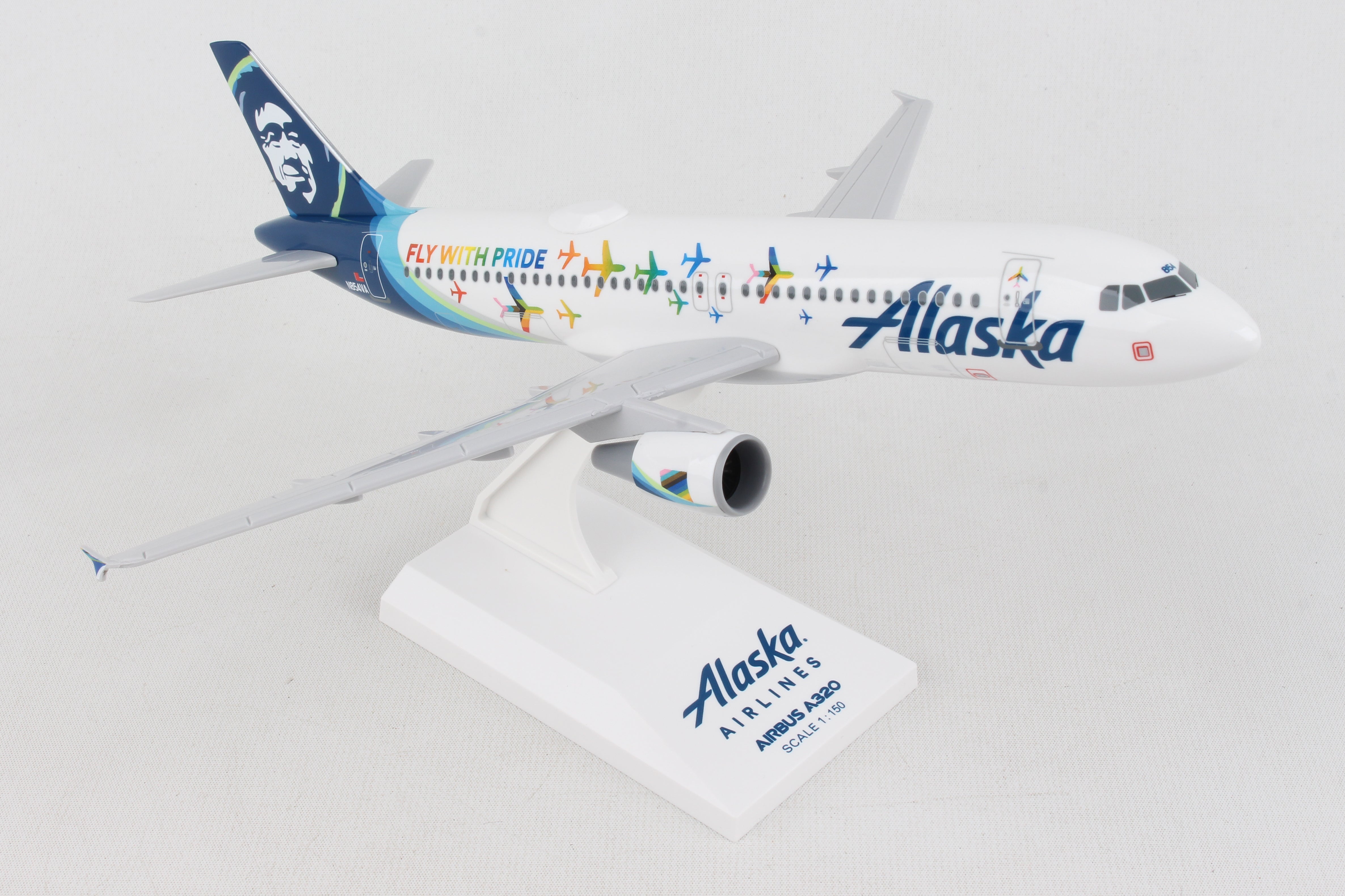 SKR1093 SKYMARKS ALASKA A320 1/150 PRIDE