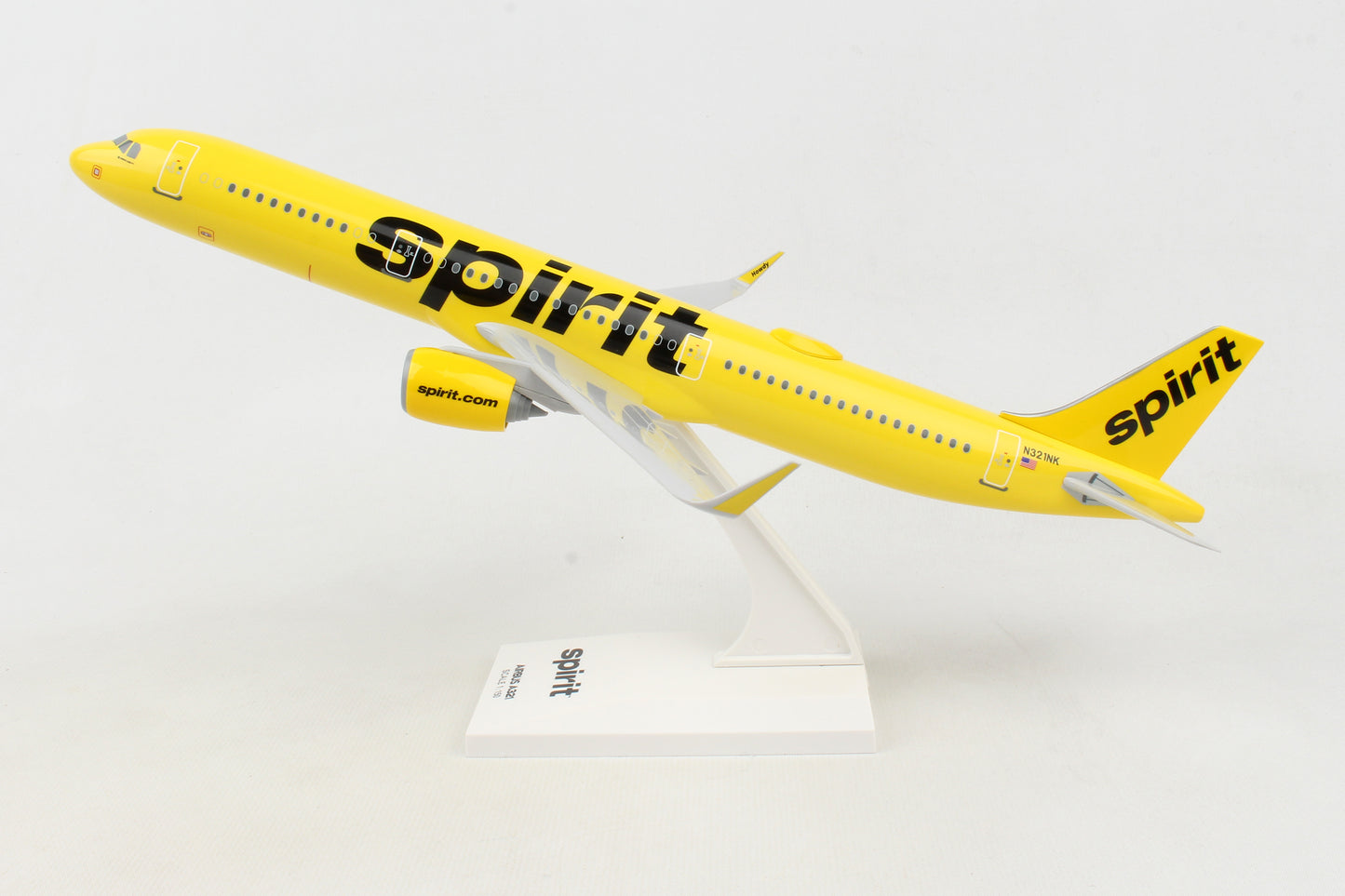 SKR1020 SKYMARKS SPIRIT A321NEO 1/150 NEW LIVERY W/WIFI DOME - SkyMarks Models