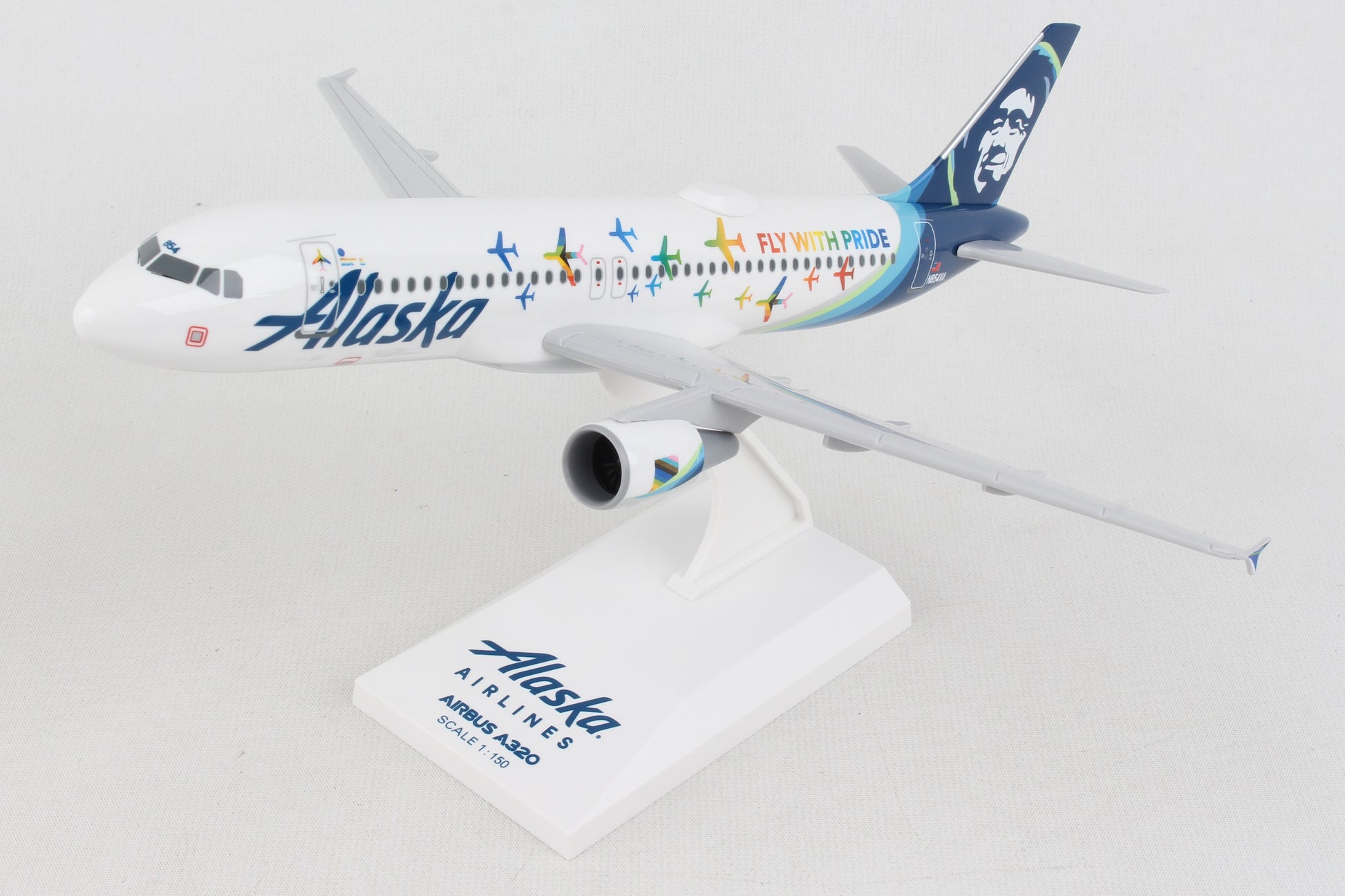 SKR1093 SKYMARKS ALASKA A320 1/150 PRIDE – SkyMarks Models