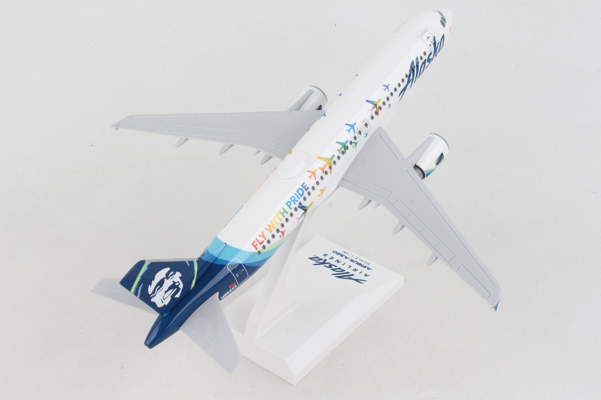 SKR1093 SKYMARKS ALASKA A320 1/150 PRIDE