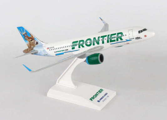 SKR907 SKYMARKS FRONTIER A320NEO 1/150 WILBUR WHITETAIL - SkyMarks Models