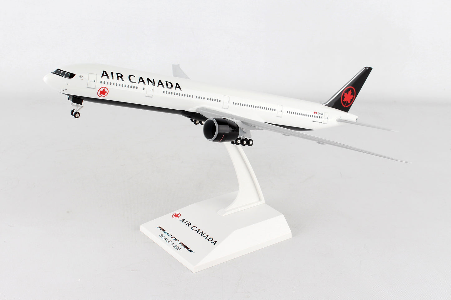SKR955 SKYMARKS AIR CANADA 777-300 1/200 W/GEAR NEW LIVERY - SkyMarks Models