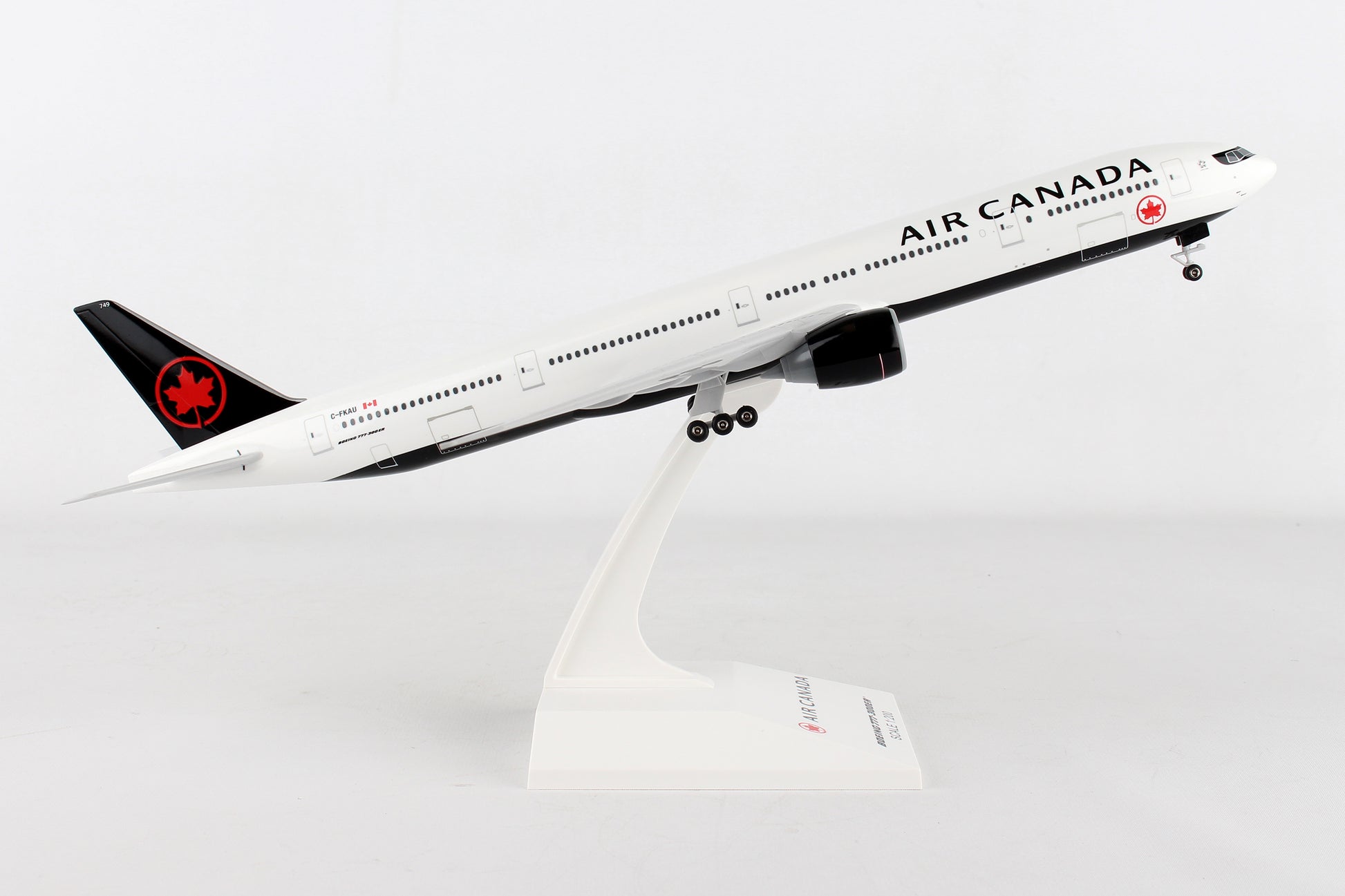 SKR955 SKYMARKS AIR CANADA 777-300 1/200 W/GEAR NEW LIVERY - SkyMarks Models